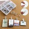 Clear Push Pins Set,200PCs Push Pins Clips Transparent Thumb Tacks Push Pins Hooks Decorative for Cork Board Wall Map Bulletin Boards(5 Styles,Clear)